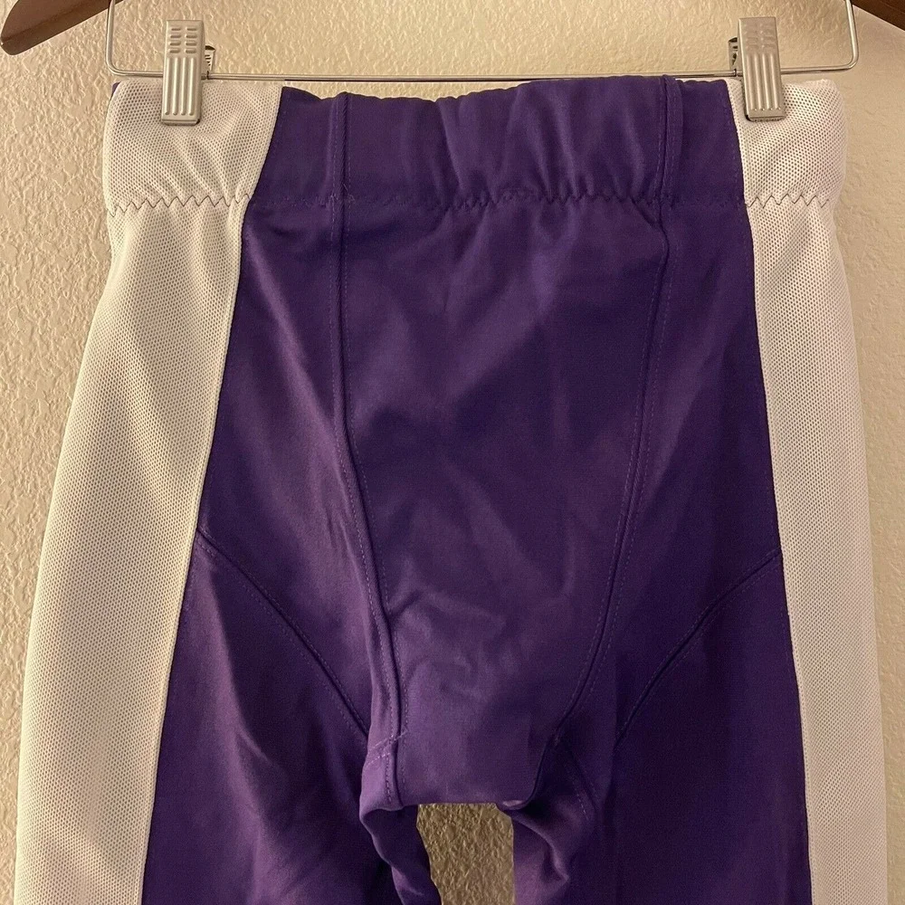 NWT Nike Men's Football Pants Team Open Field Purple Size Small- MSRP $85‎